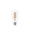 Smart Bulb Clear 470 Lumens St64 E27 Filament 6.3 Watt RGB
