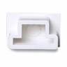 Mini Trunking End Piece 16x16mm White