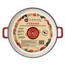 Cast Iron Casserole 320mm  Red