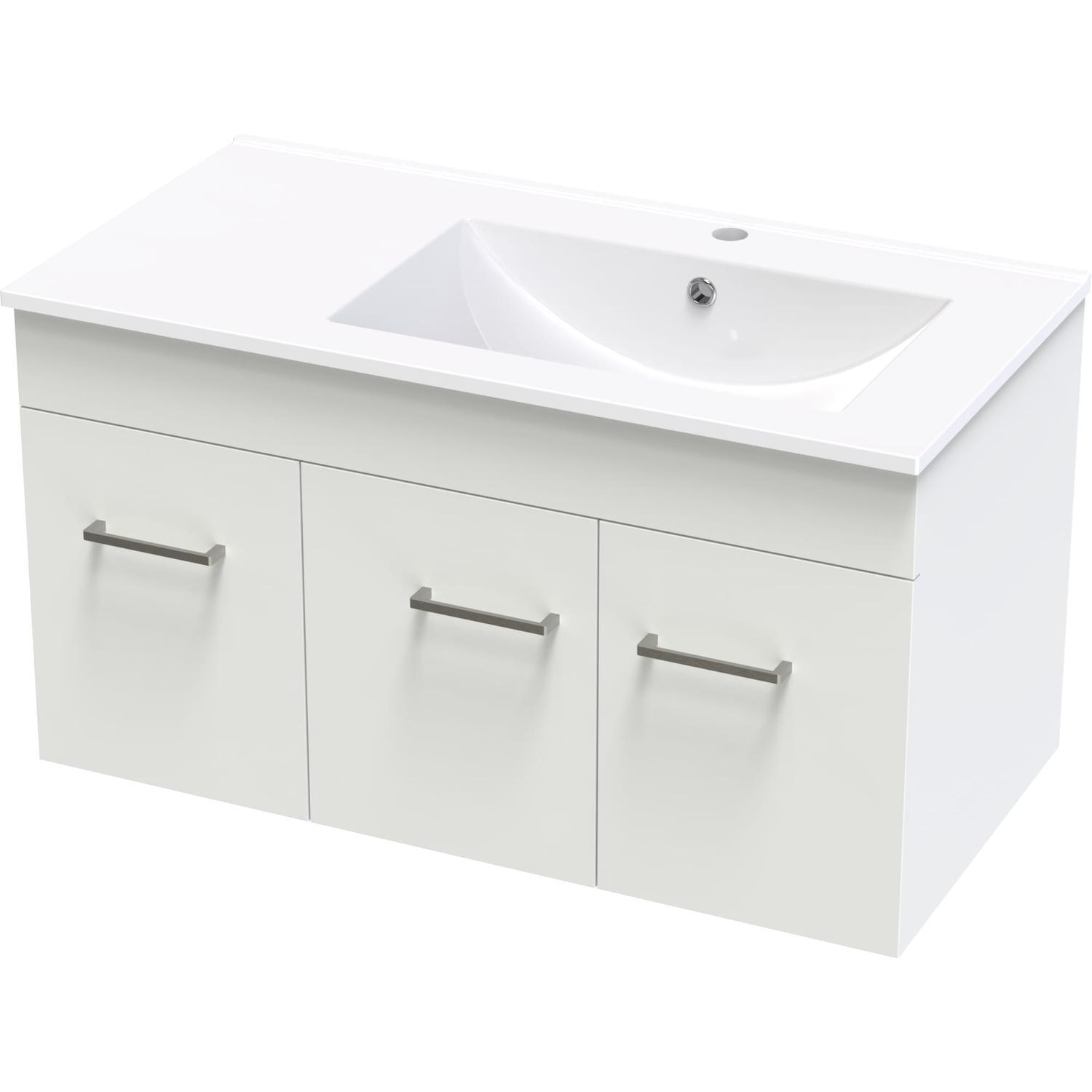 Classic Valley 900 Right Hand Bowl Wall Colour