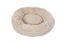 Yours Droolly Round Champagne Dog Bed Small