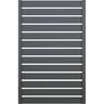 VistaWall Horizontal SLAT Pedestrian Gate H: 1500mm x W: 1000mm Thunder