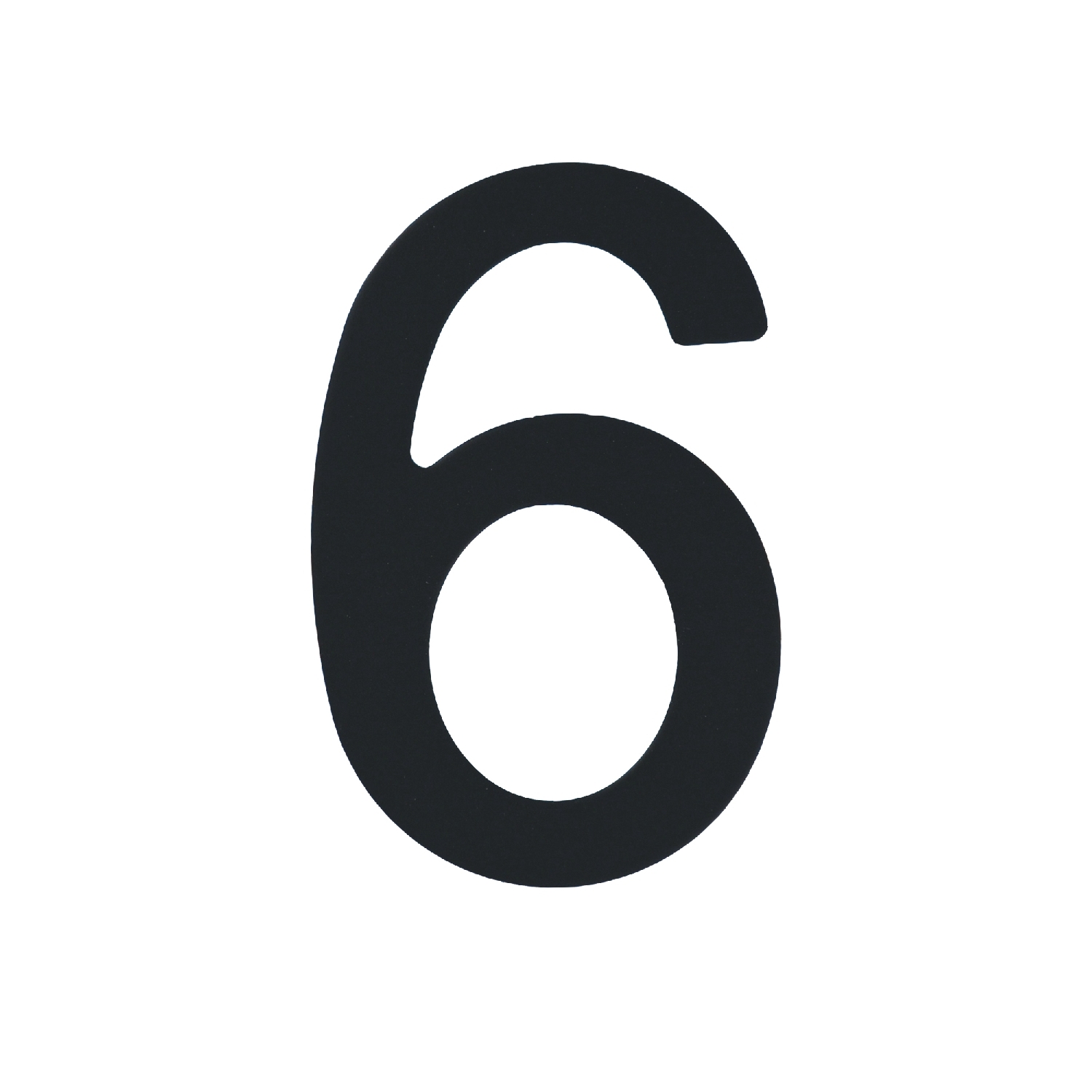 Self-Adhesive Numeral #6