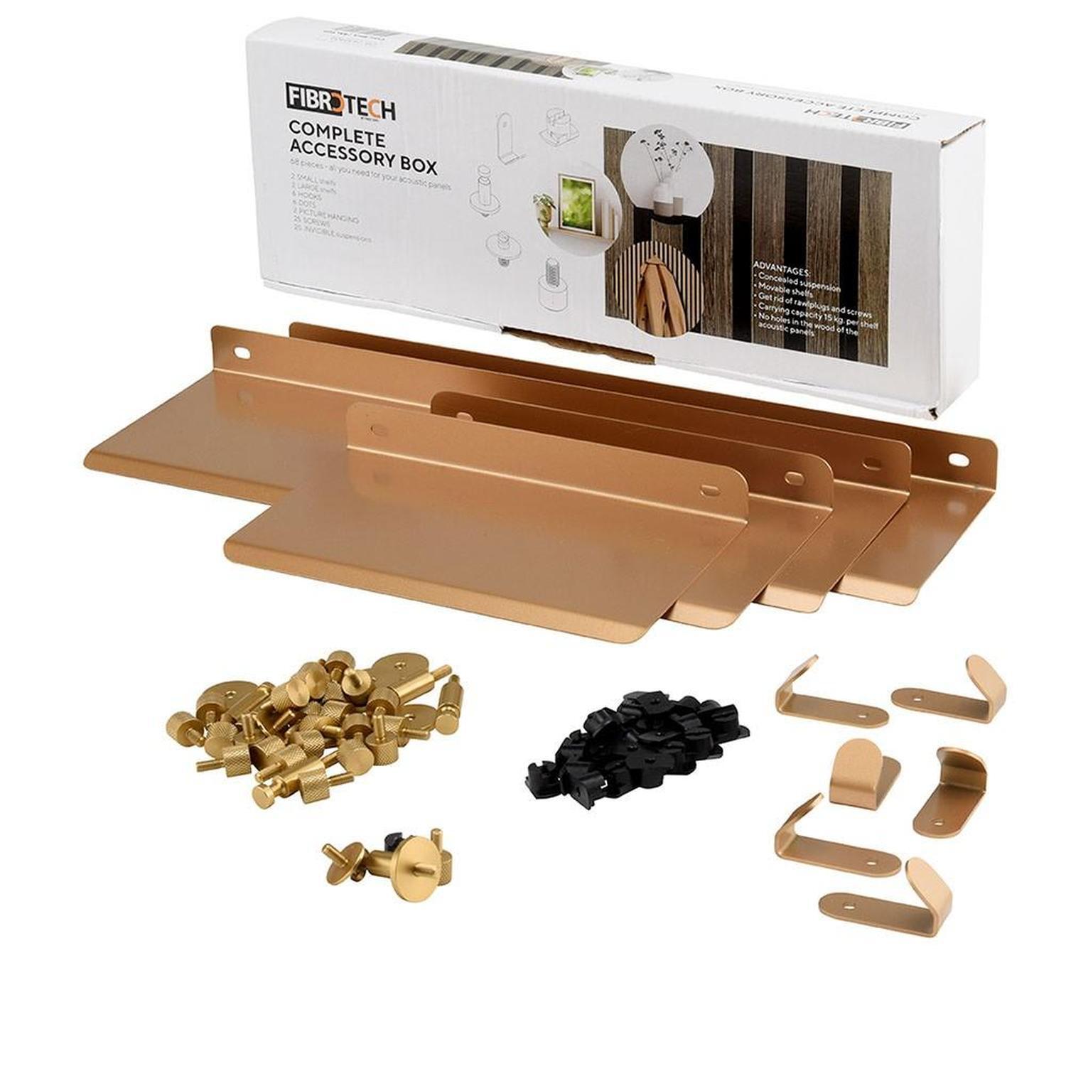 Complete accessory kit brass