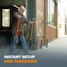 Tall Centipede Work Stand 600x1200x914mm Orange