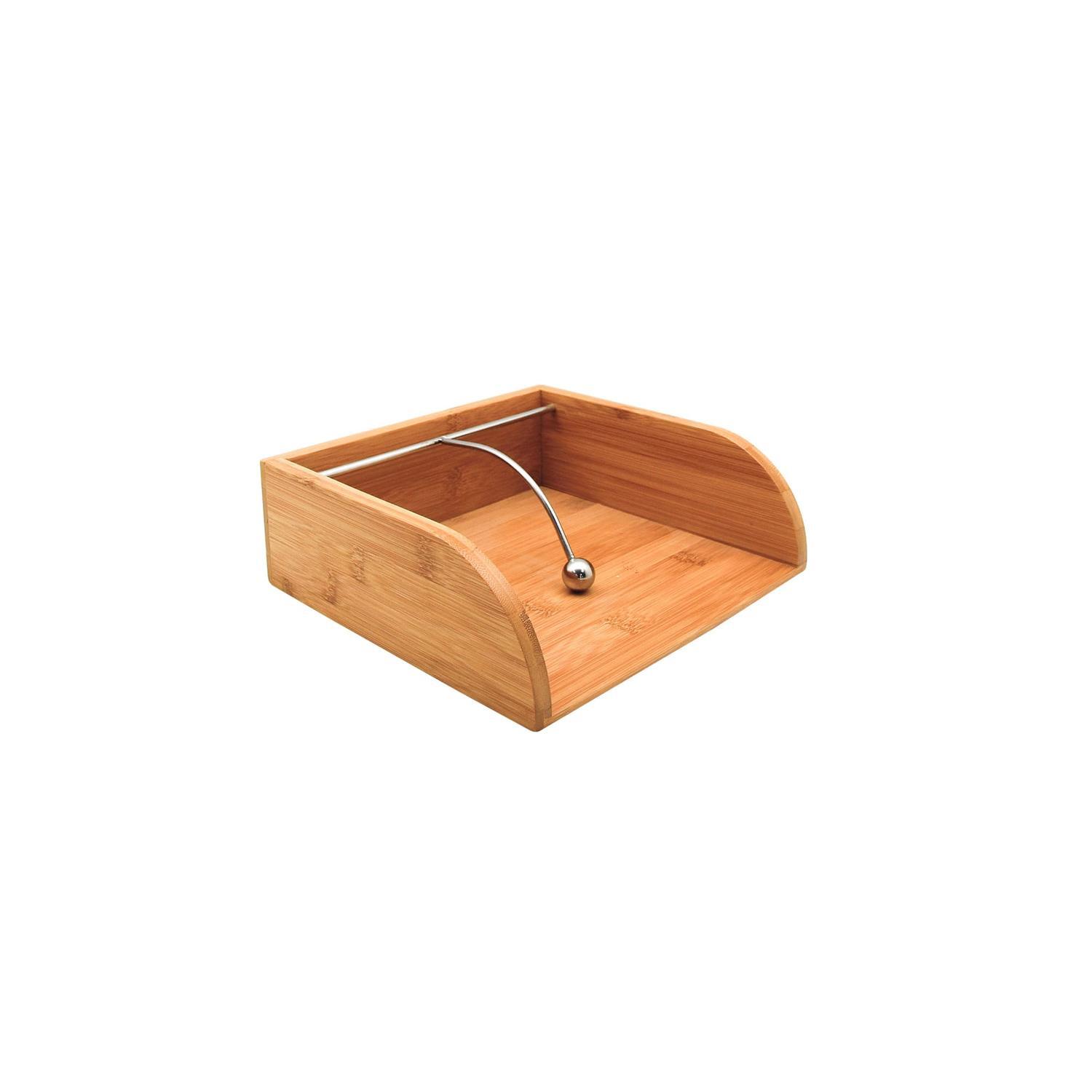 Napkin Holder Bamboo 21.3 x 20 x 7cm