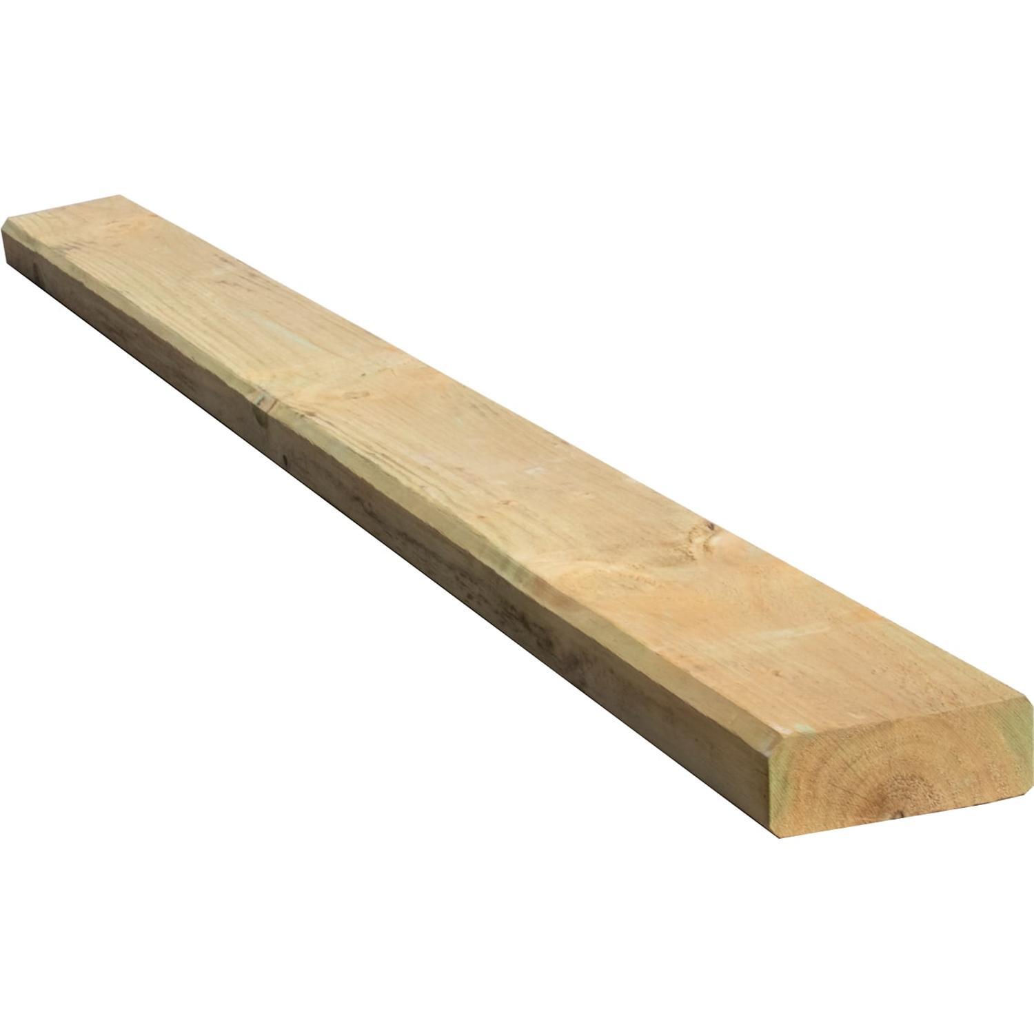 Rusticated  Sleeper MCA H4 200 x 75 x 2400mm Natural