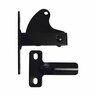 Aluminium Driveway Gate D-Latch & Striker H:100mm, W:80mm, D:80mm Black