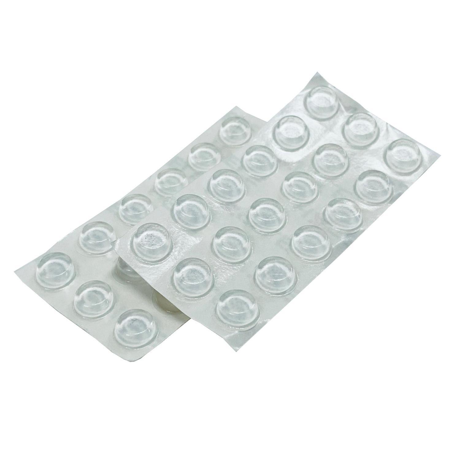 Buffer Cabinet Adhesive Large Clear 35 Pack