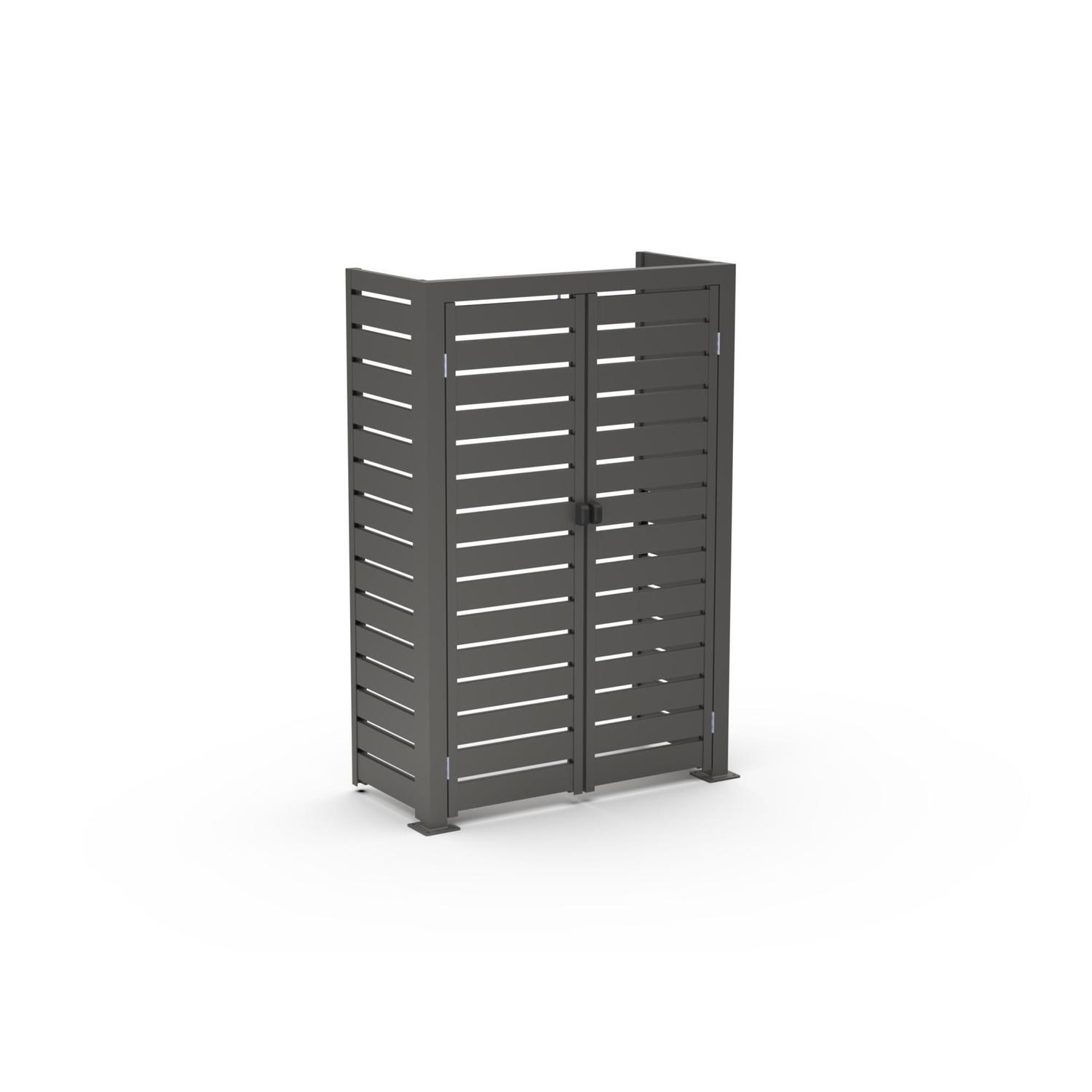 Utility Enclosure D: 500mm W: 1100mm H: 1650mm Slate Grey