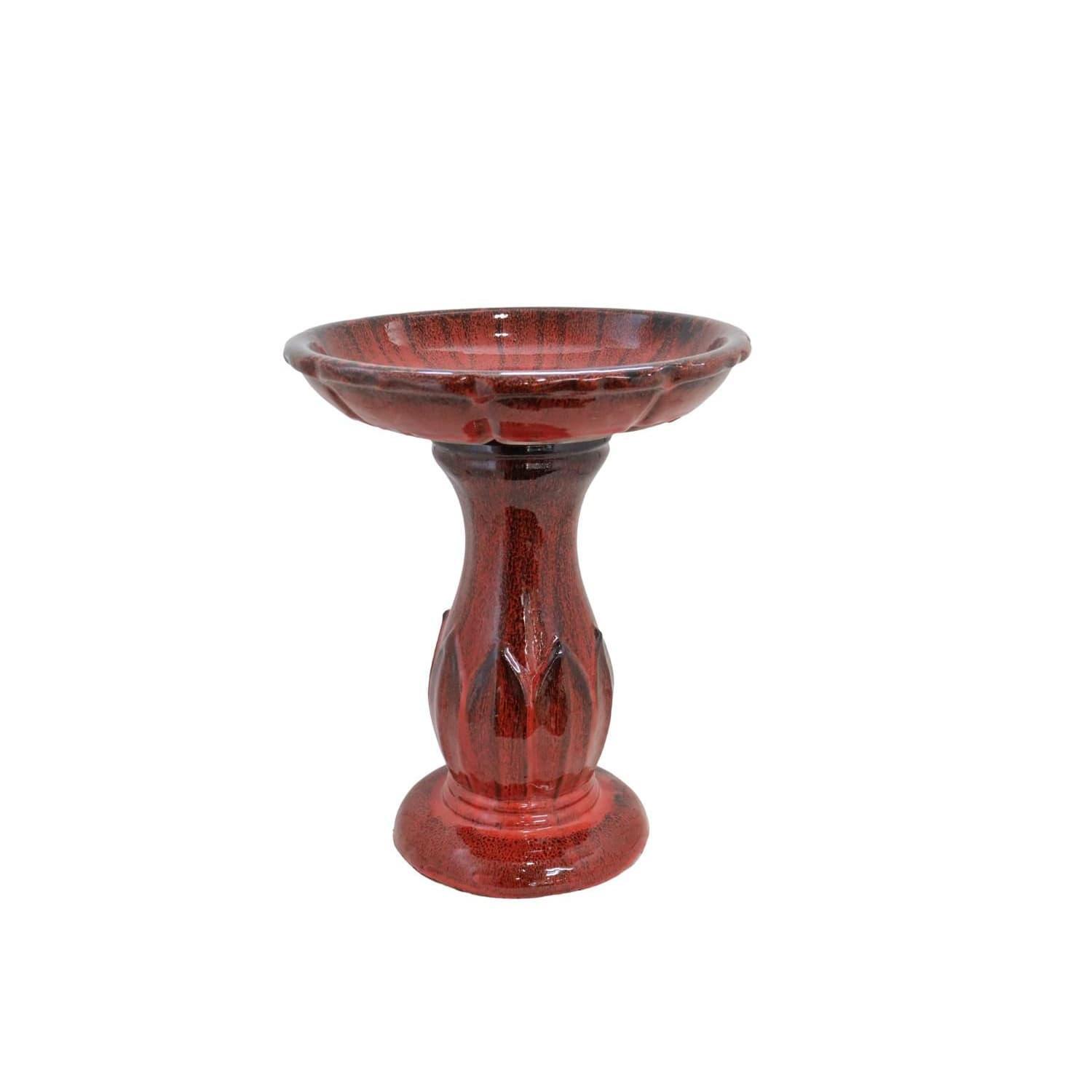 Willory | Bird Bath Mini Tropical Red | Mitre10