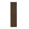 Sonik Acoustic SlatWall Panel L: 2400mm, W: 600mm, H: 22mm Smoked Oak