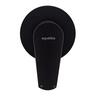 Round Shower Mixer  Black
