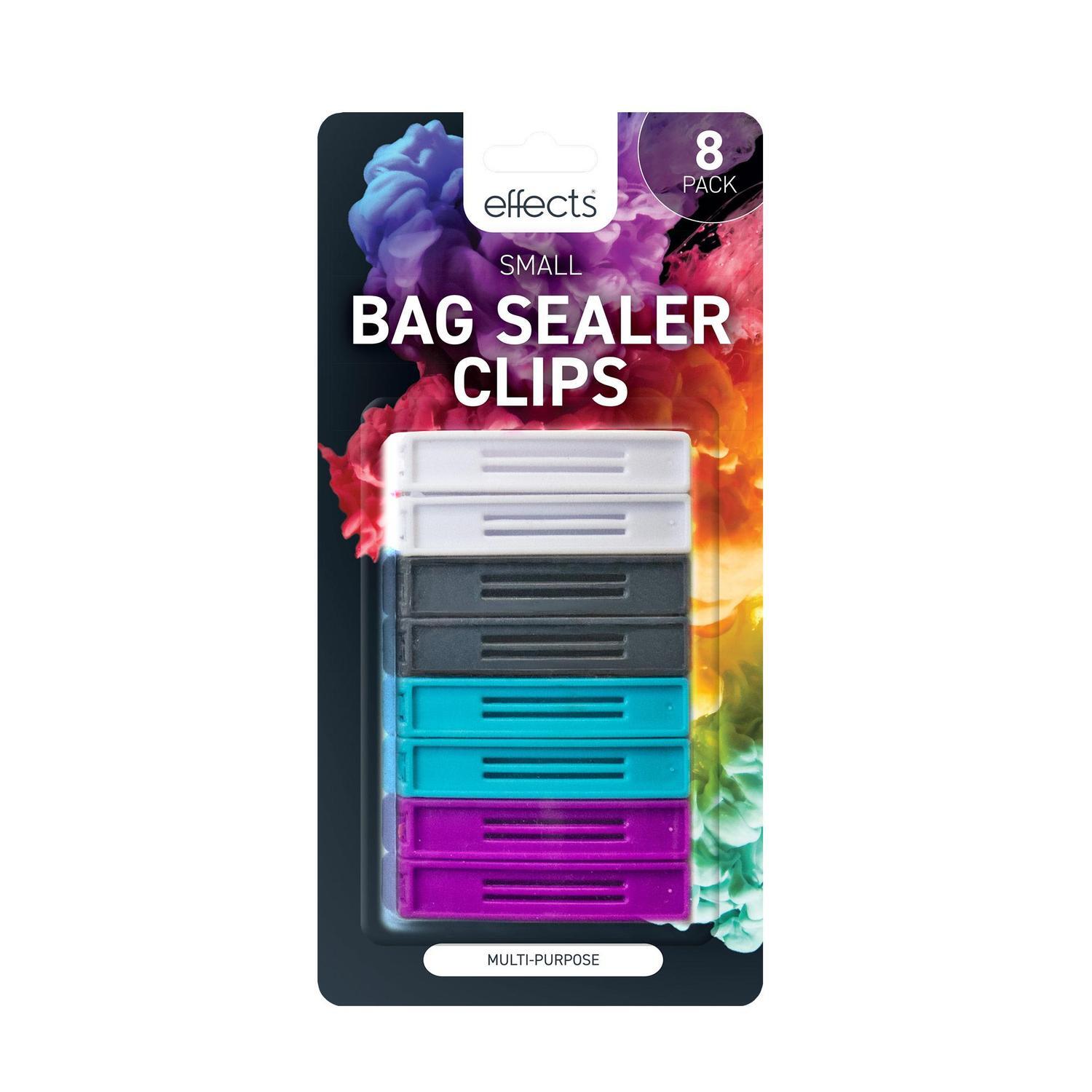 Bag Sealer Clips Small Assorted 8 Pack