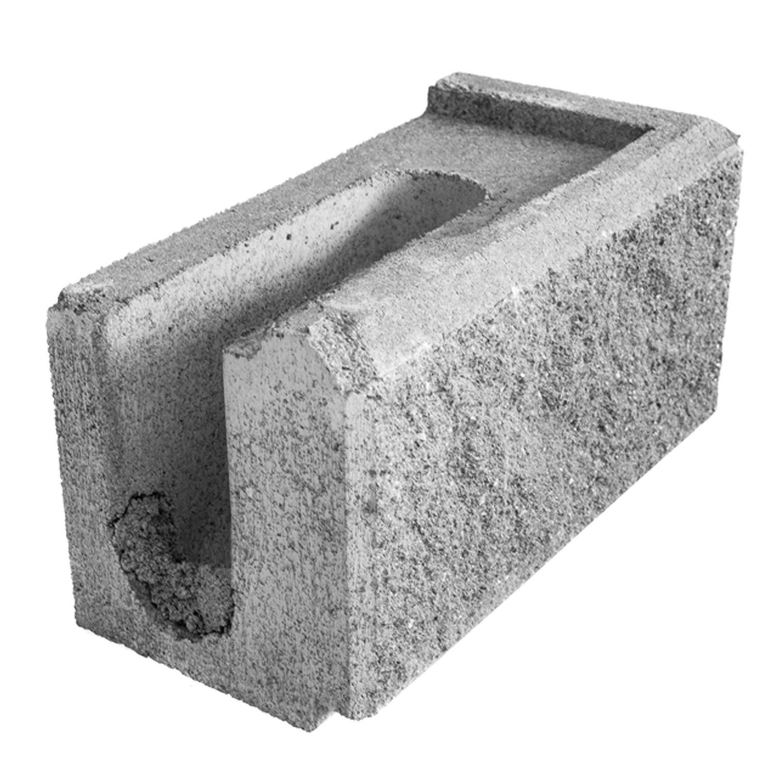 AB Ends/Corners H: 200mm, W: 200mm.L: 400mm Rock Salt