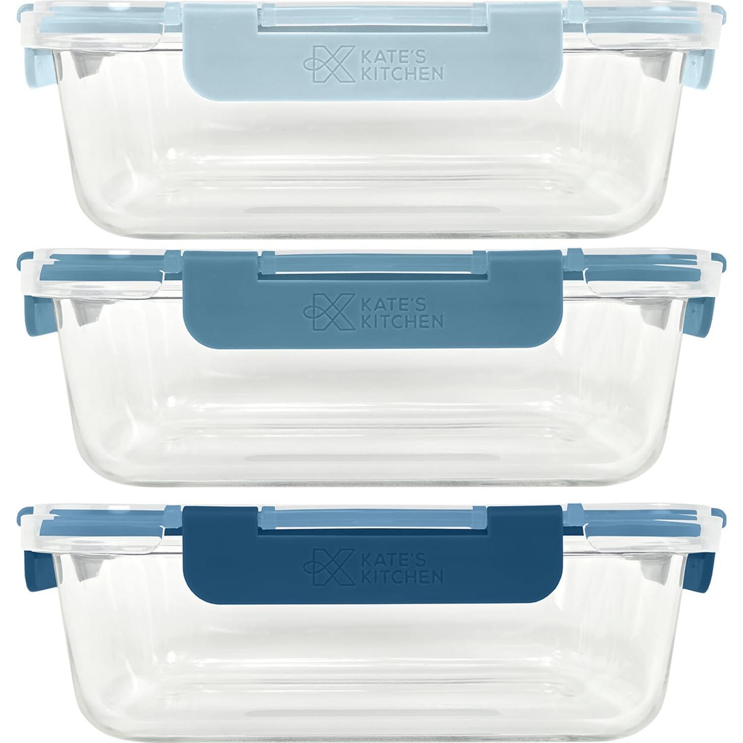 Rectangular Food Container Assorted Colours 1L