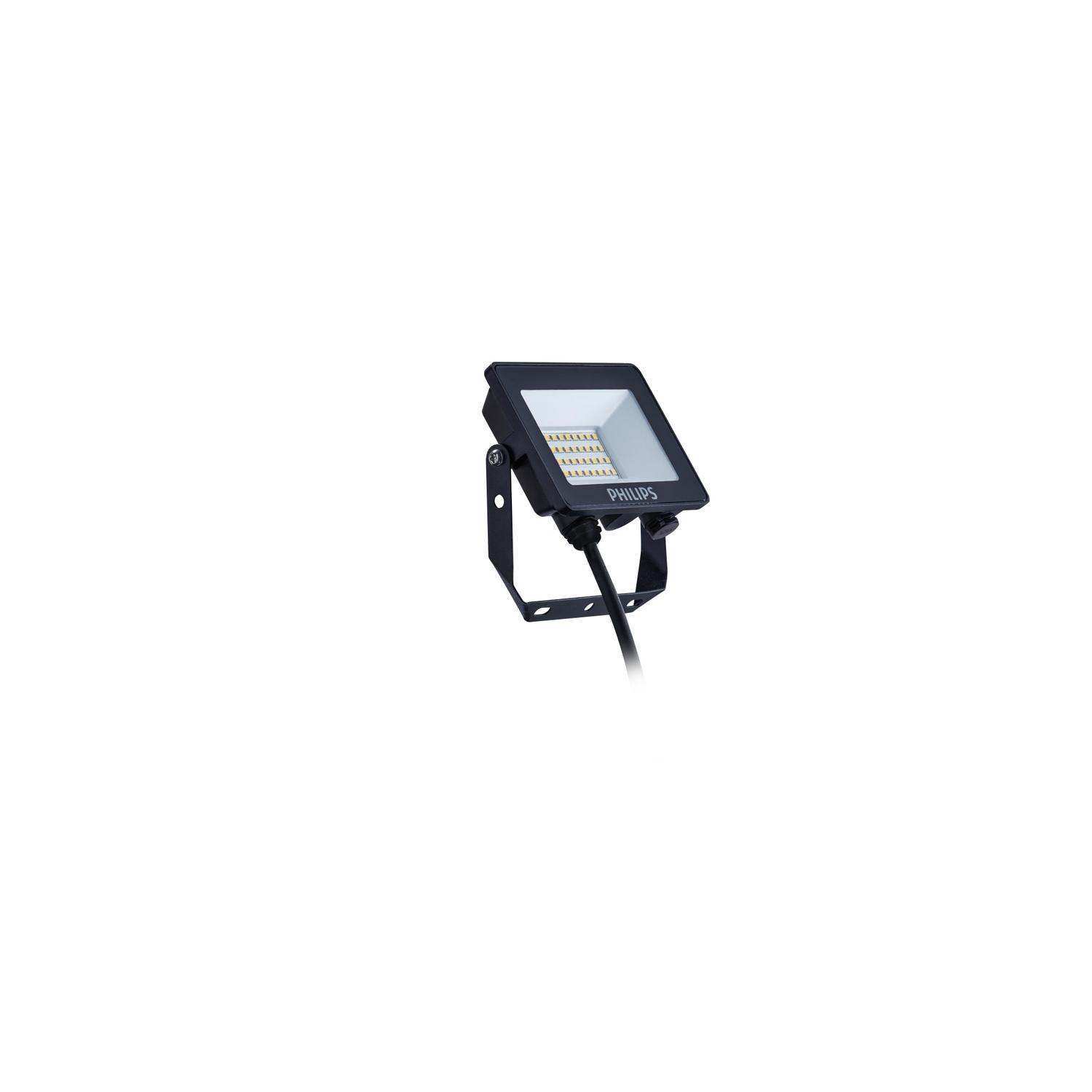 LED Smartbright 20 Watt 2000 Lumens 4000K Floodlight  Black