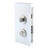 Pull Handle Double Turn Lock Round