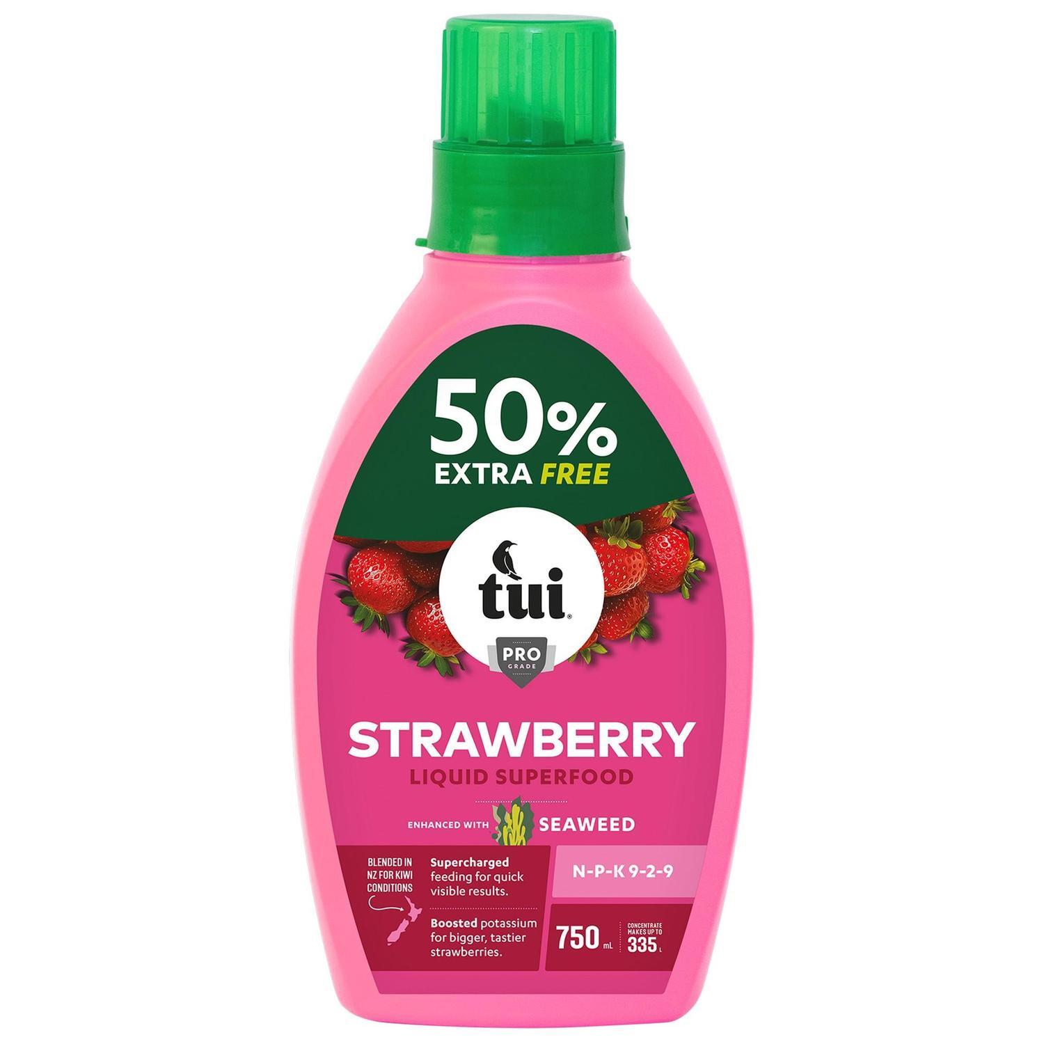 BONUS PACK Strawberry Liquid Superfood 750ml Including 50% FREE