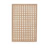 Framed Square SS Trellis. 38x12 Premium Lath. H: 1800mm, W: 1200mm H:1800mm, W:1200mm
