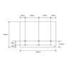Balustrade Face Fixed Glass Panel