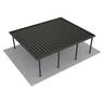 Double Carport L: 7250mm, W:6000mm, H:2100mm Ironsand