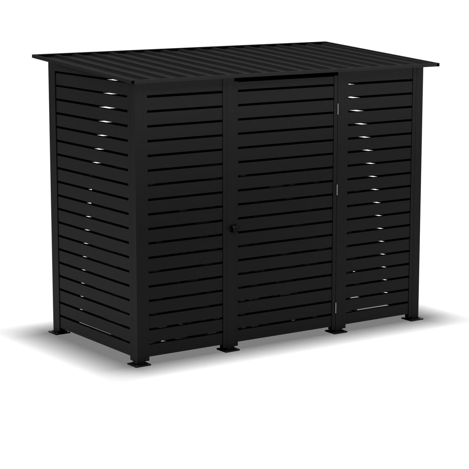 Utility Enclosure D: 1300mm W: 2470mm H: 2070mm Ebony