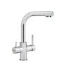 Tripla T3 Gooseneck Water Filter Sink Mixer  Chrome