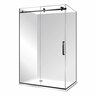 Luxury 2000 Frameless Shower - Left Hand Tray