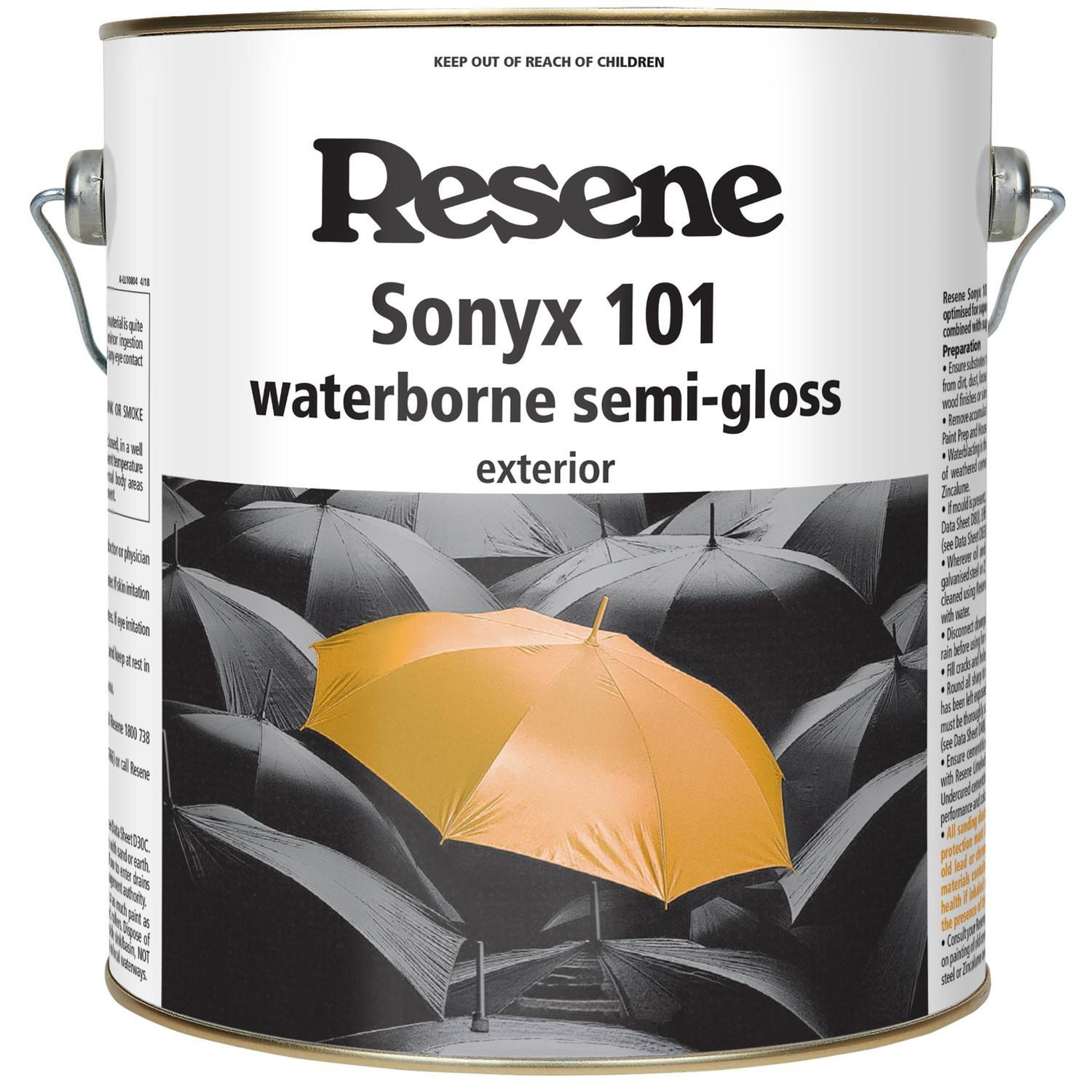 Semi-gloss paint