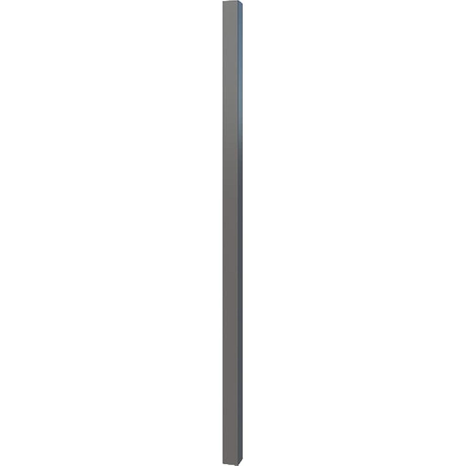 In-Ground Post Steel H: 65x65mm x W: 2500mm Slate Grey