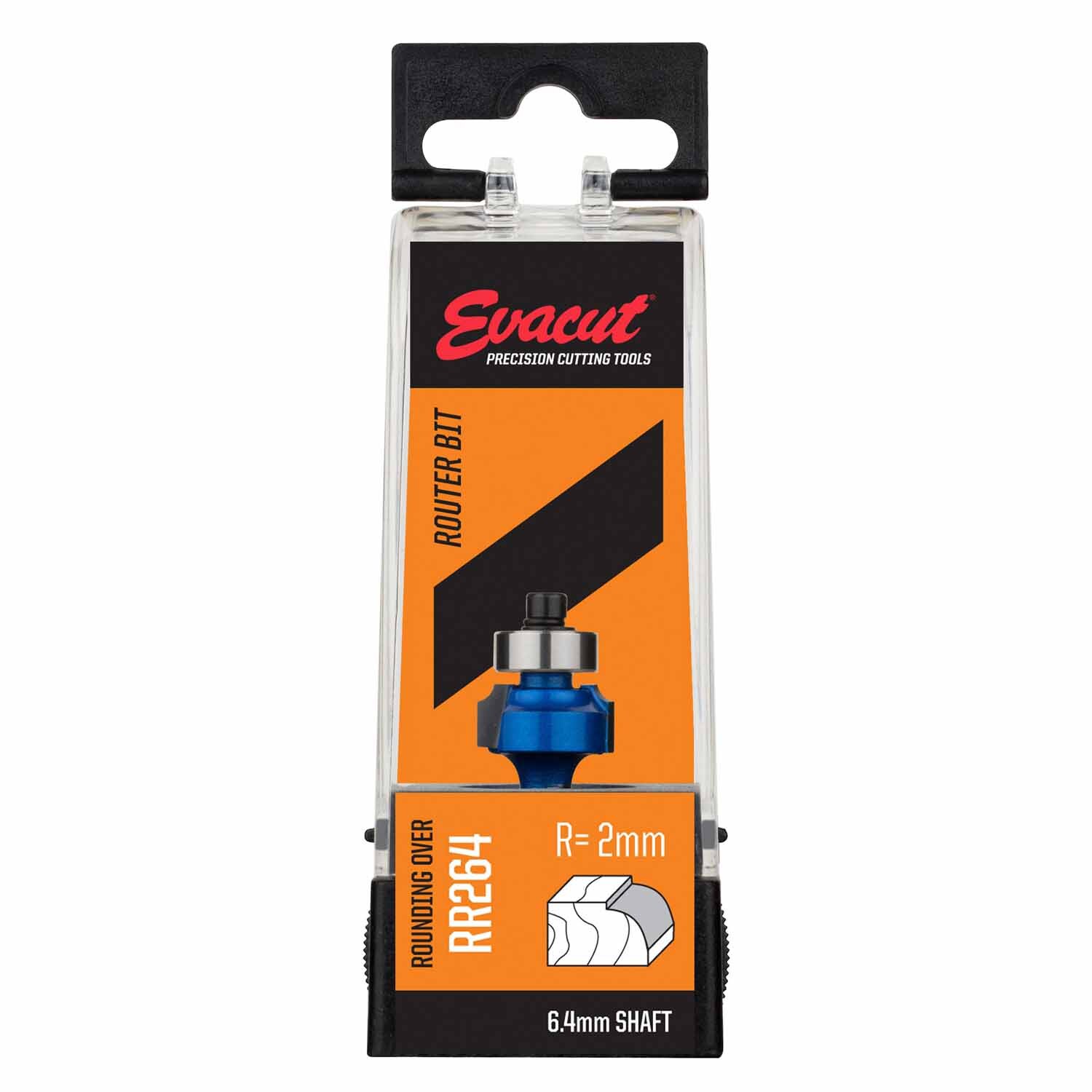Router Bit Rounding Over Shank: 6.4mm