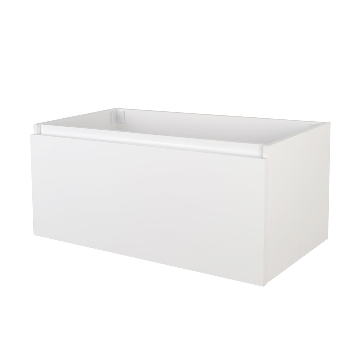 Metro Wall Hung Vanity 900mm White