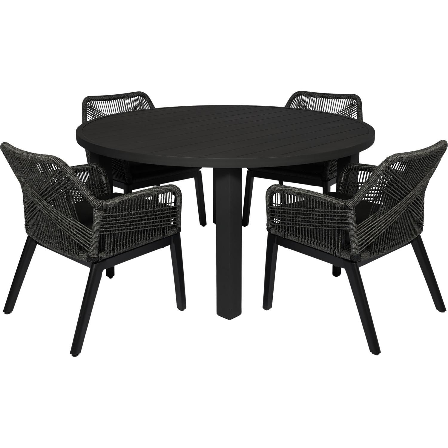 Outdoor Dining Setting with Dining Chairs 5 Piece