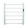 6 Bar Heated Towel Rail Chrome