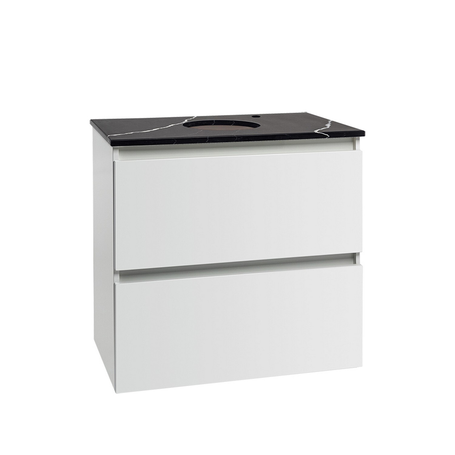 Valencia Wall Hung Single Bowl 2 Drawer