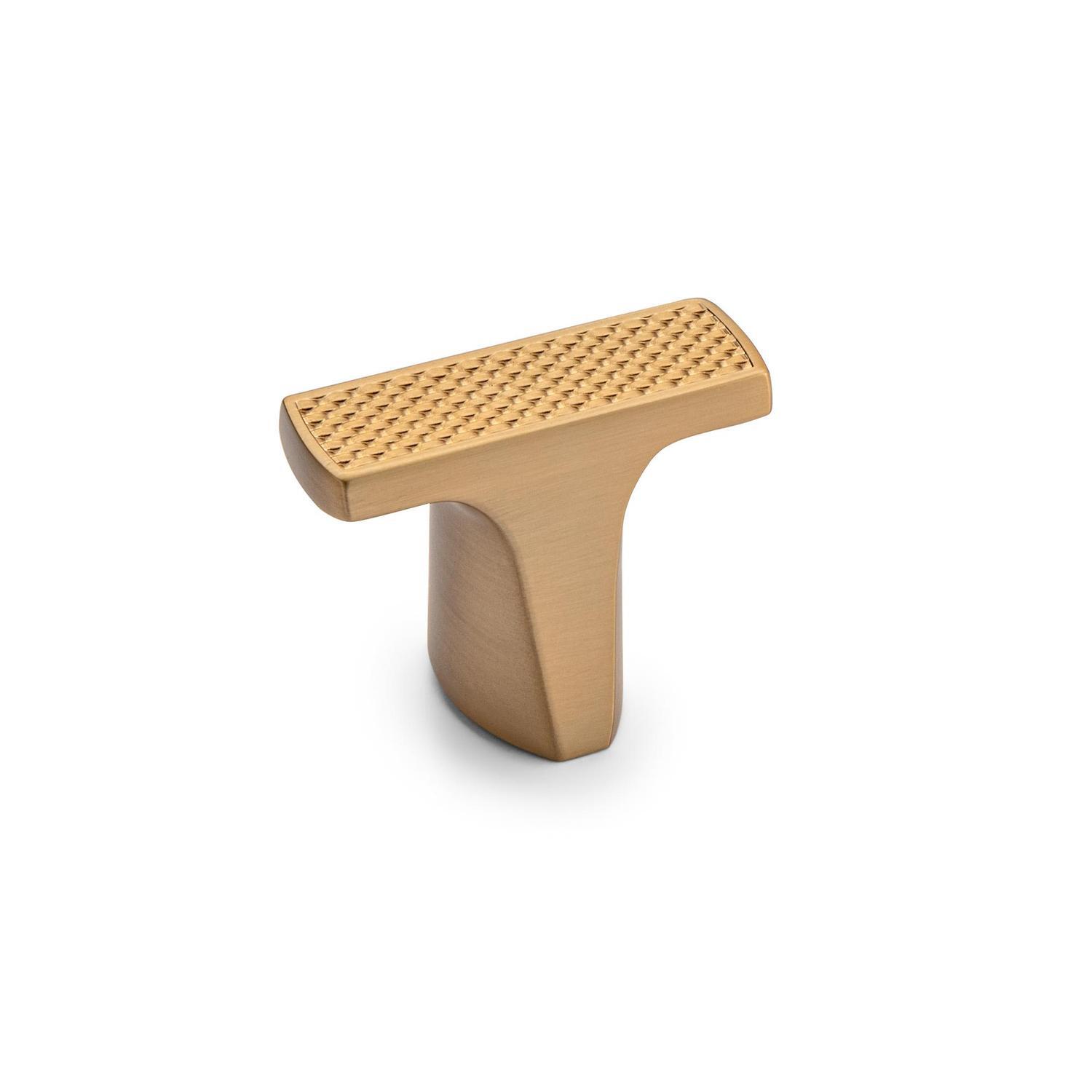 Fusion Cabinet Knob Matte Gold Finish
