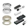 Cabinet LED Downlight 24V Tunable White 2 Pack Matt Nickel