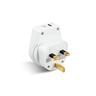 Travel Adaptor OB USB-A/C UK  and HK Slim