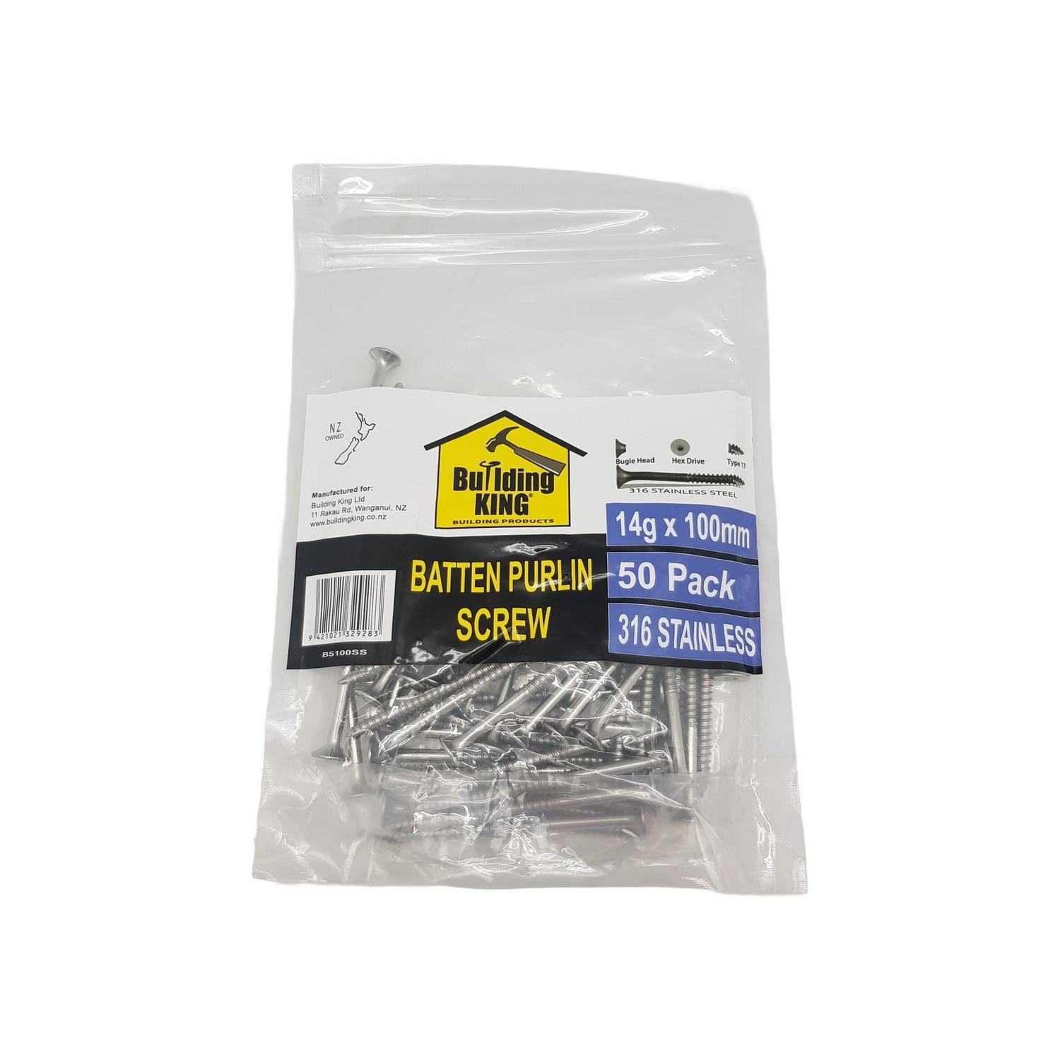 Bugle Head Batten Screw