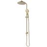 Minimo 2 Double Head Twin Shower  Brushed Brass (PVD)