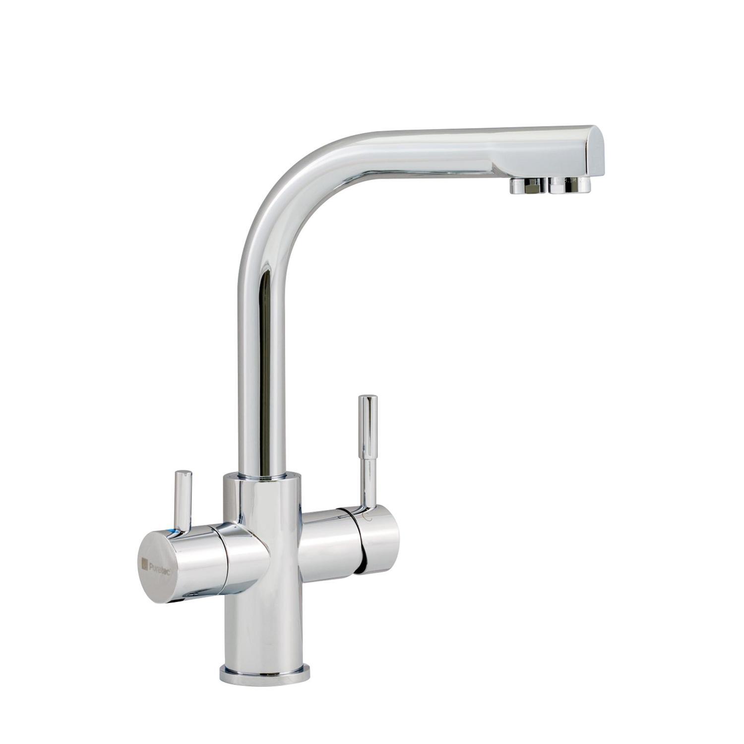 Tripla T3 Gooseneck Water Filter Sink Mixer  Chrome