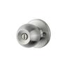Amos Privacy Knob Set Satin Stainless Steel Finish