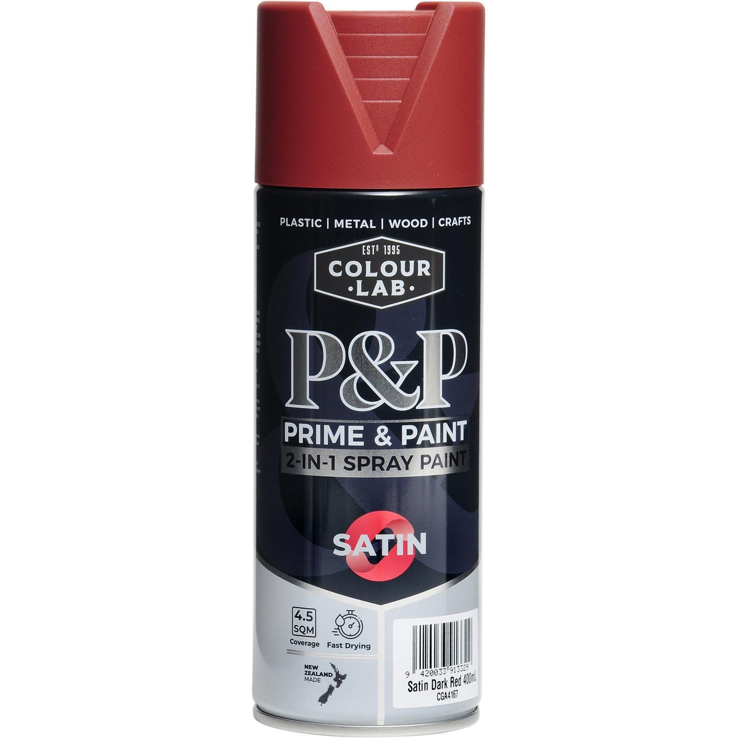 Aerosol Spray Paint 400ml Red