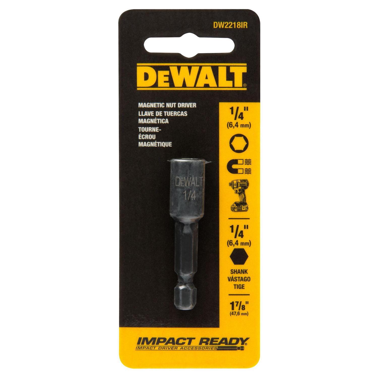 Impact Ready Nut Driver 1/4"