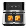 Make everyday cooking easier with a compact air fryer designed for modern family meals. The large viewing window and internal light let you check progress at a glance—no need to pull out the basket and lose heat—so dishes cook evenly and faster.