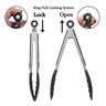 Tong Trio 3Pce Stainless BBQ Tong Set