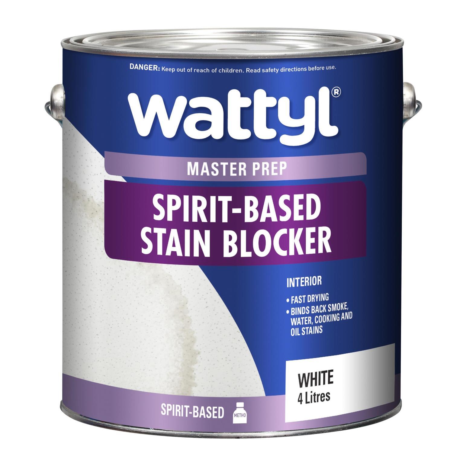 Spirit based stain blocker