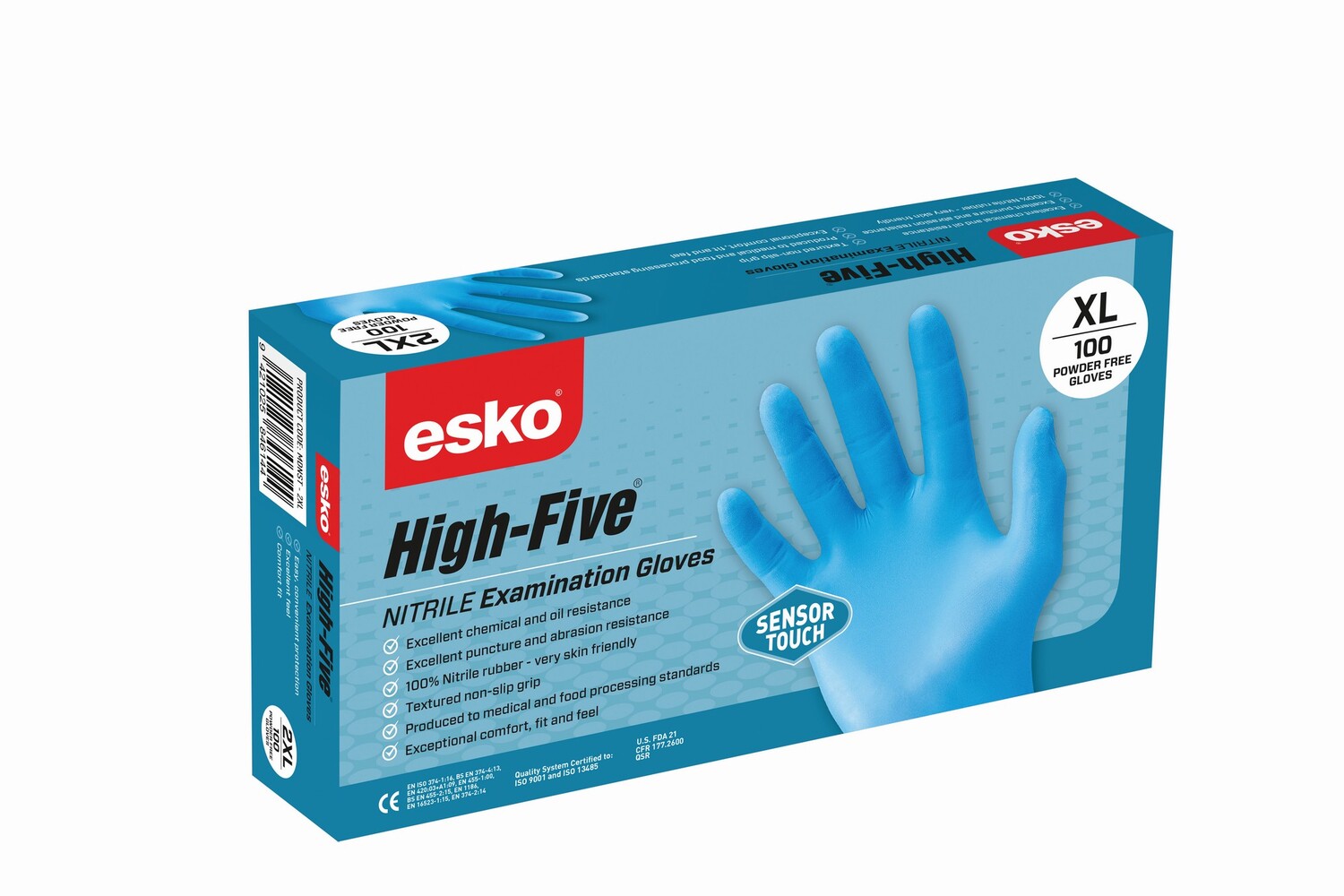 Nitrile Disposable Gloves XL Blue