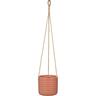 Indoor Hanging Cottage Cup Pot Burnt Orange 14.5cm 128 x 142 x 142mm
